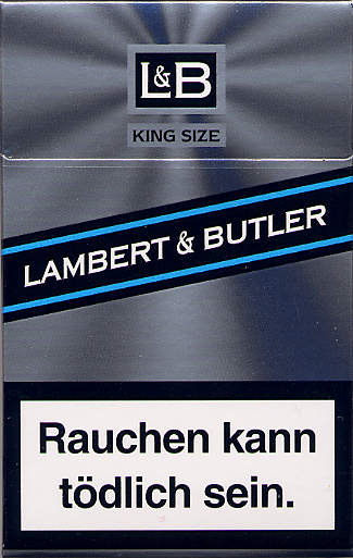 Lambert & Butler Lights Cigarettes Tobacco