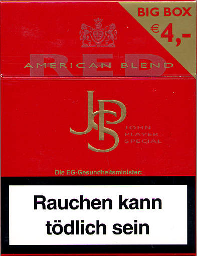 John Player Special American Blend Red 24DE2004
