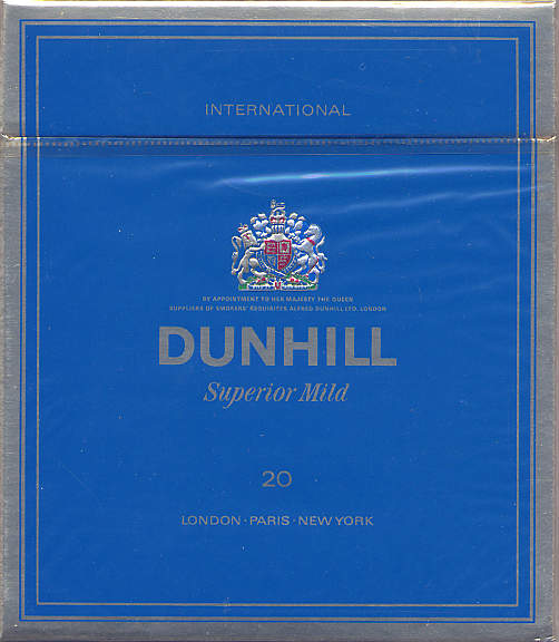 Dunhill International Superior Mild 20DF198?