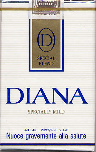 diana cigarettes italy ZIGSAM
